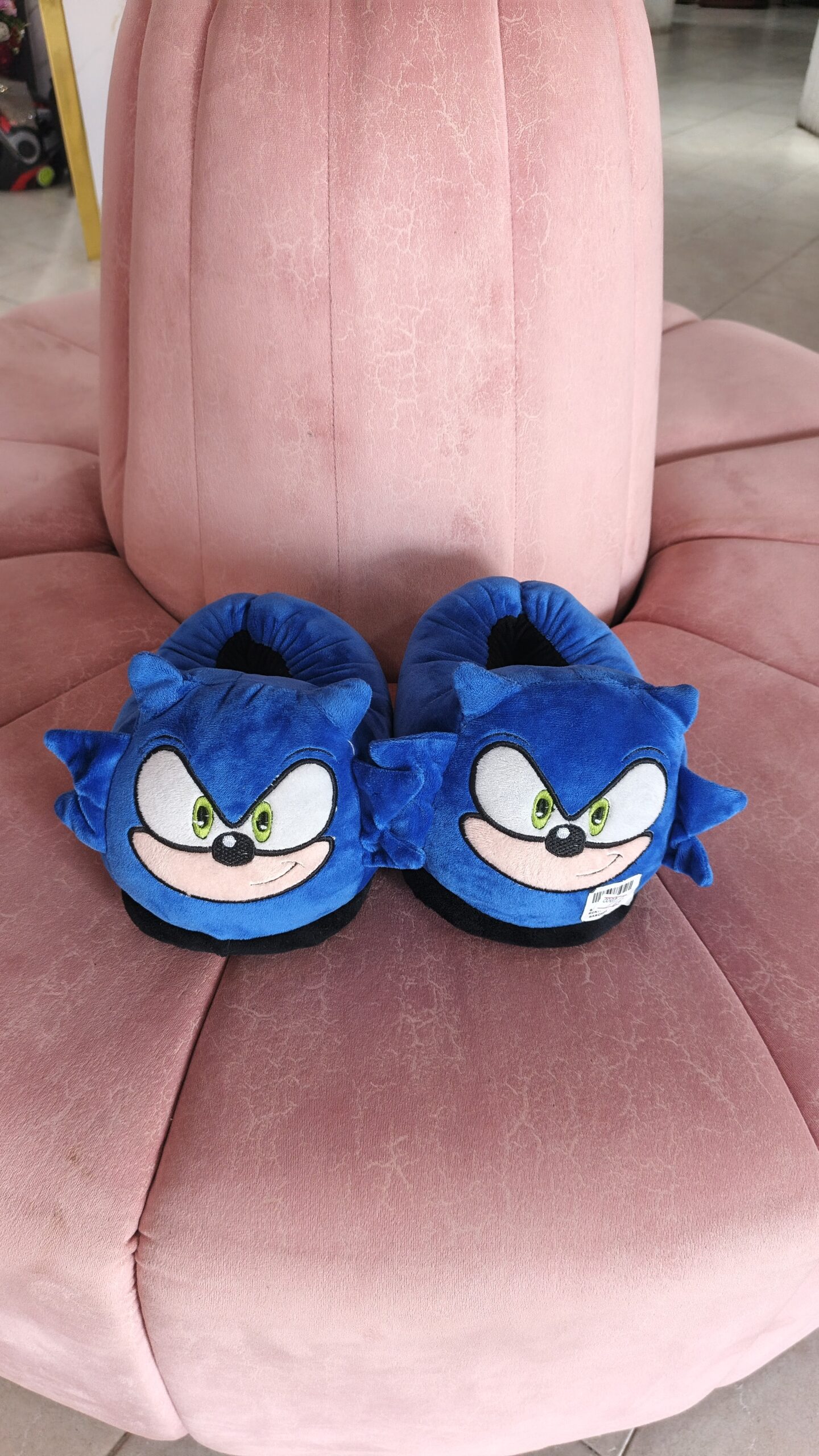 Pantuflas Peluche Sonic