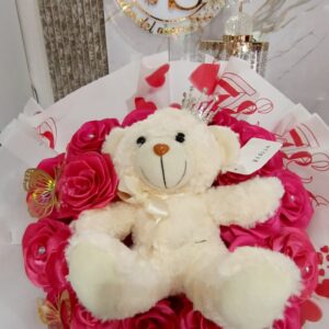 Osito Princesa Fucsia